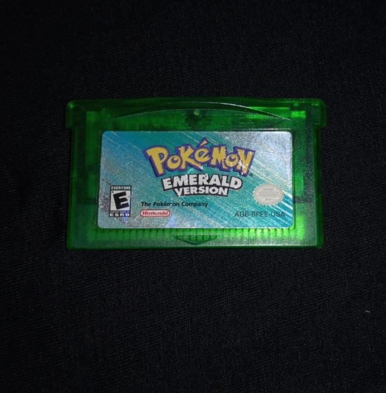 Pokemon Emerald Version GBA (Game Boy Advance, 2002) Authentic -TESTED -