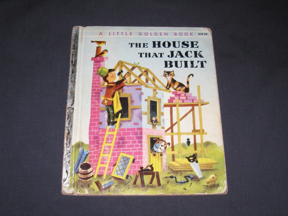 Little Golden Book  The House that Jack Built  Series A