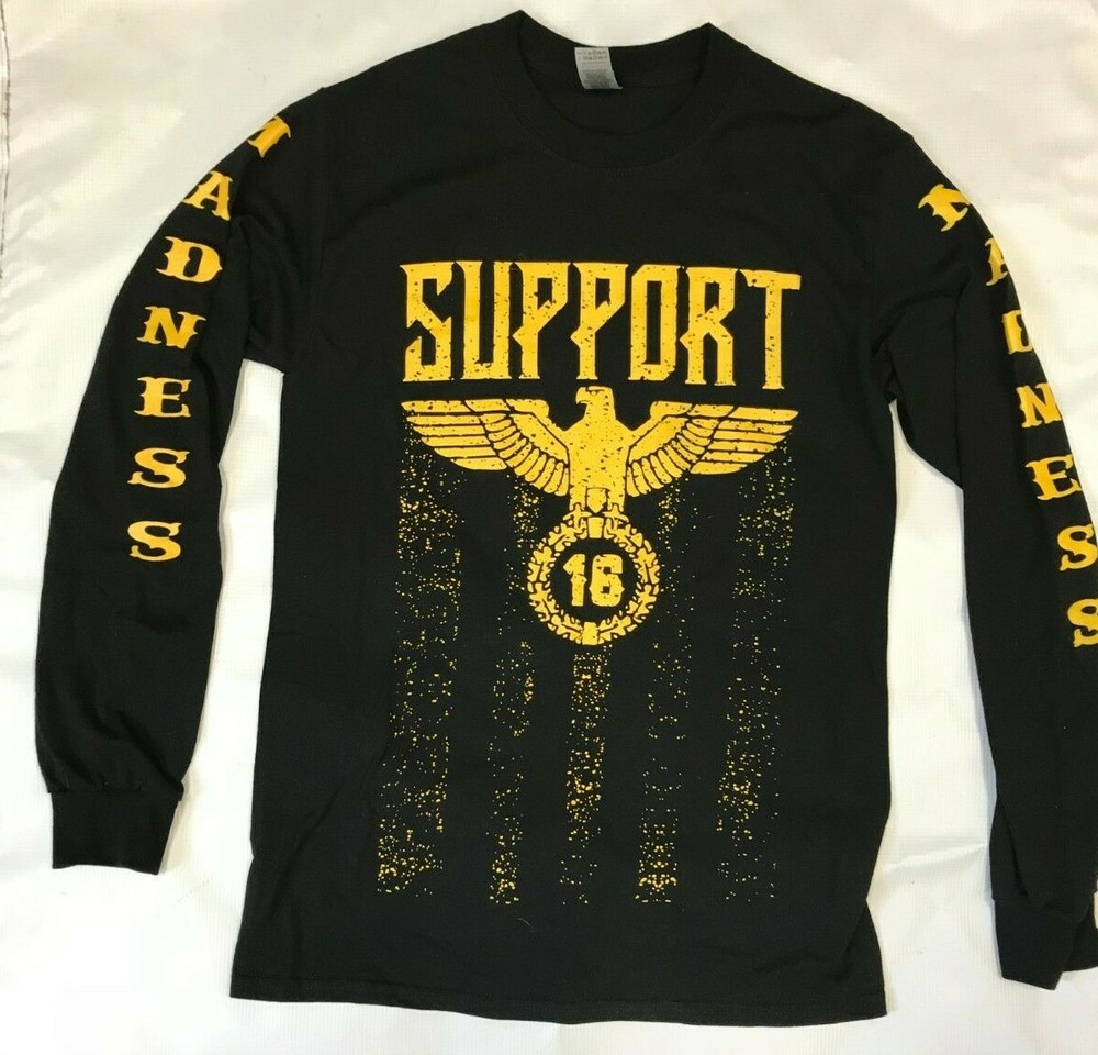 Support 16 Pagan's Mc Motorcycle Club  Eagle Argo/Nunya 16  Long Sleeve Xl