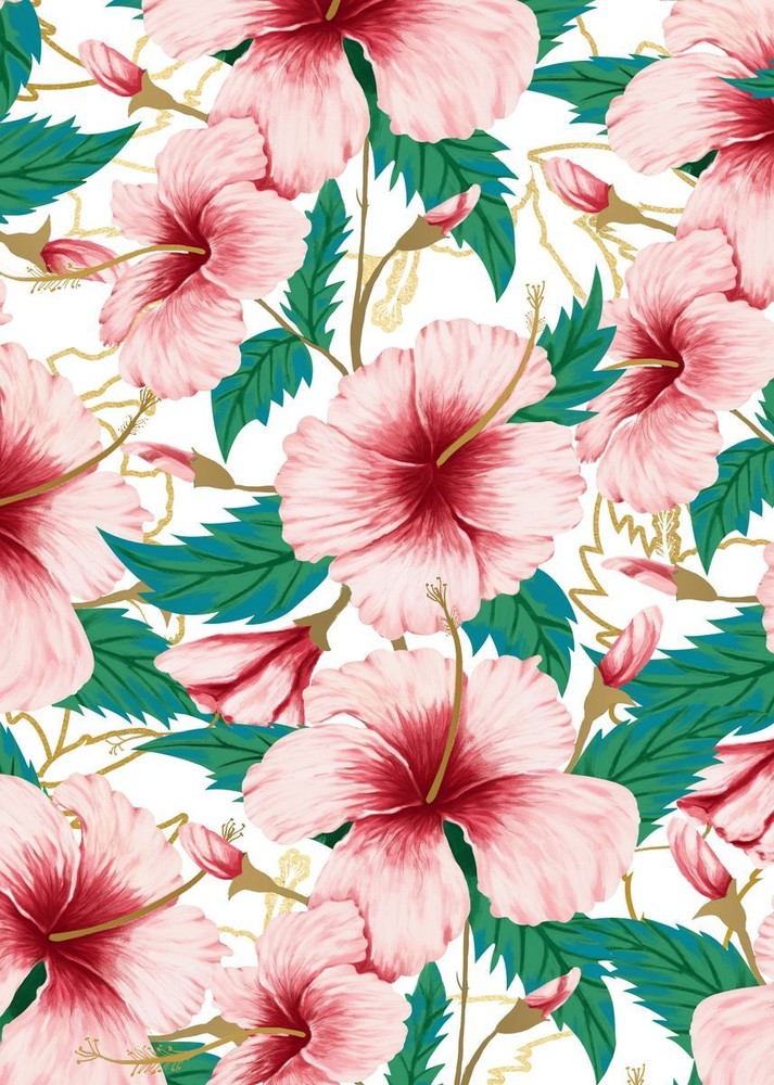 Modern Floral Red Flowers Outdoor Rug - Durable & Machine Washable