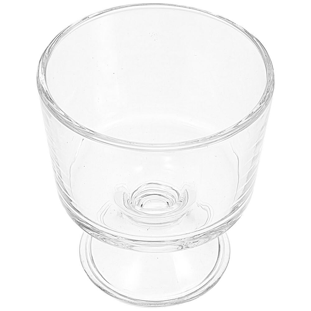 Frosted Glass Ice Cream Bowls Set for Kids Dessert Serving