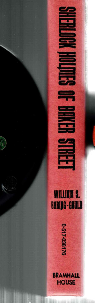 Sherlock Holmes of Baker Street by William S. Baring-Gould (1962)  hardcover