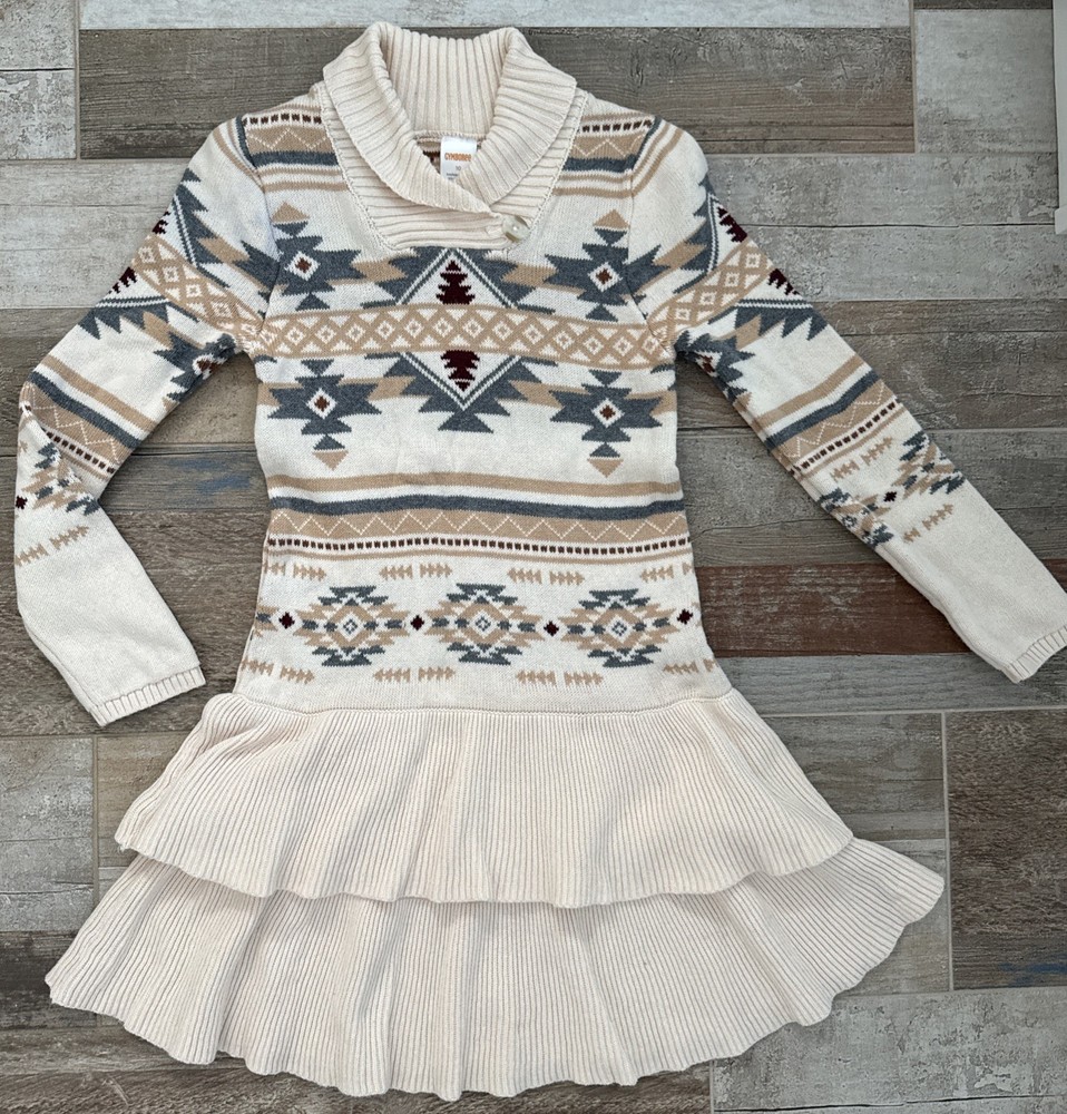 GYMBOREE Cotton Sweater Dress Girl Size 10
