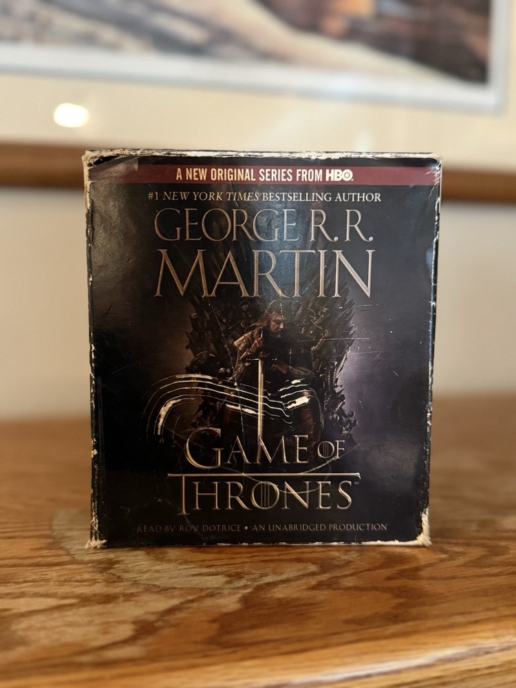 game of thrones audiobook cd, Random House AUDIO, 28 compact discs