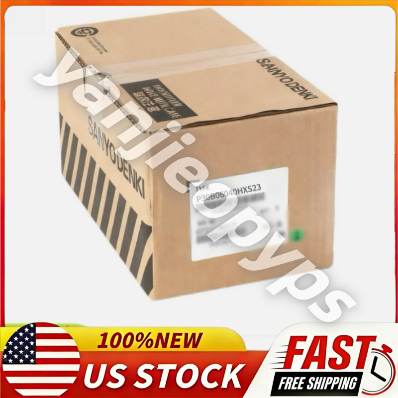 New In Box Sanyo P30B06040HXS23 Servo Motor Good Quality Fast Shipping