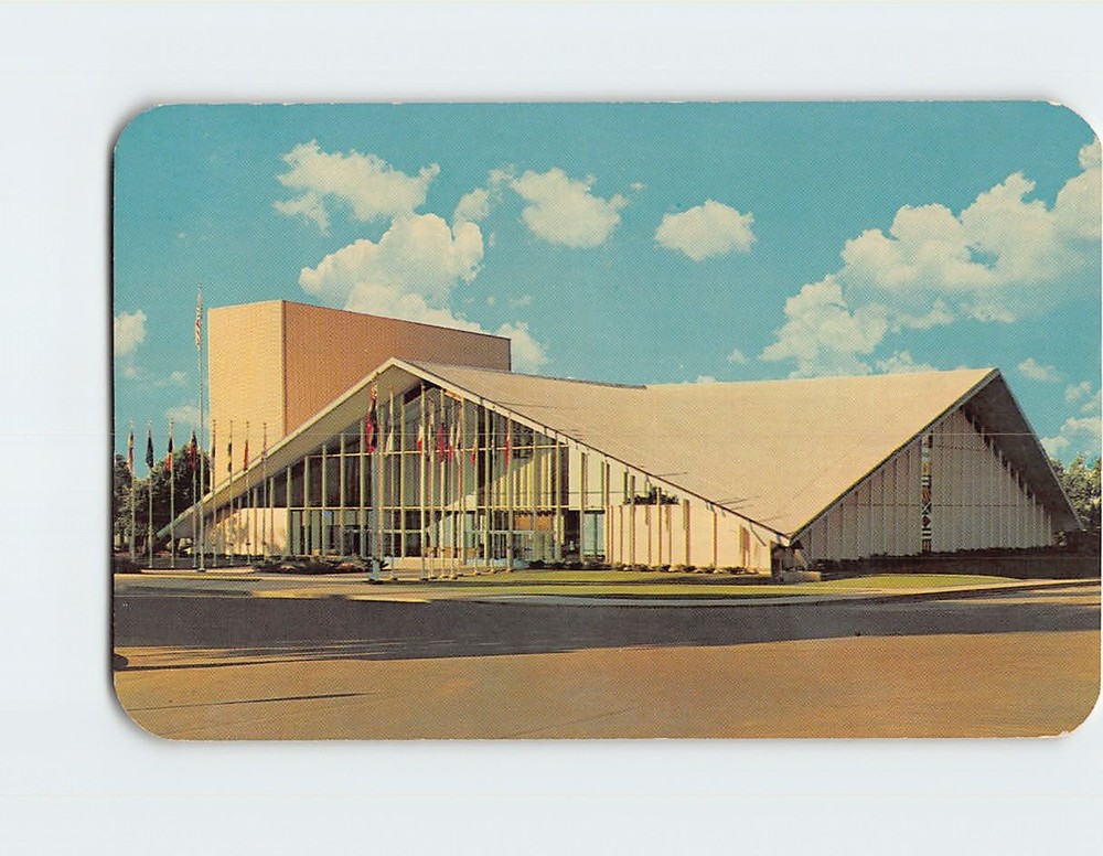 Postcard Broadmoor International Center Colorado Springs Colorado USA