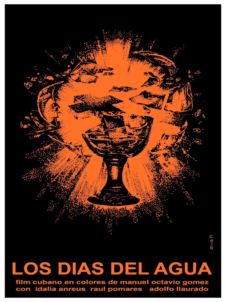 Ls dias del agua, water days Decoration Poster.Graphic Art Interior design. 3766