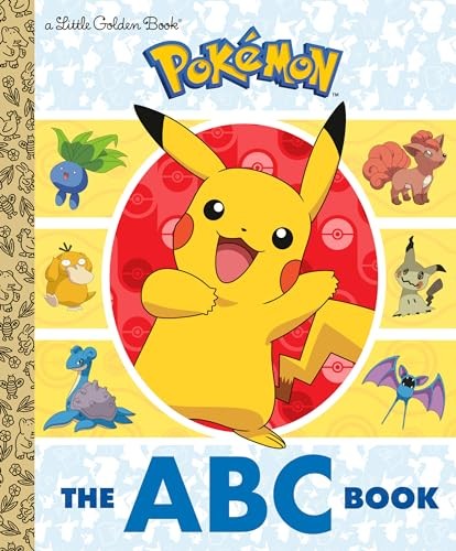 The ABC Book (PokÃ©mon) (Little Golden Book) - Hardcover - ACCEPTABLE