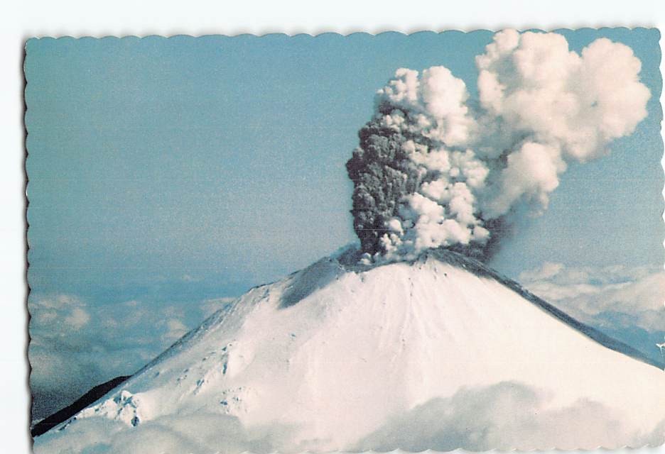 Postcard Mt. St. Helens Washington USA