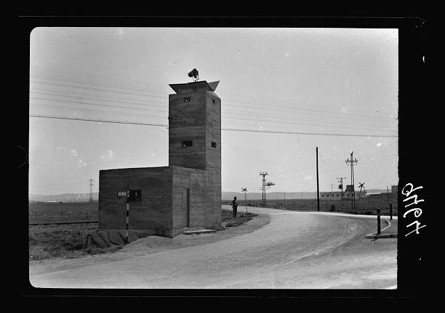 Concrete Road House,Haifa-Acre Junction,Israel,Middle East,American Colony,1
