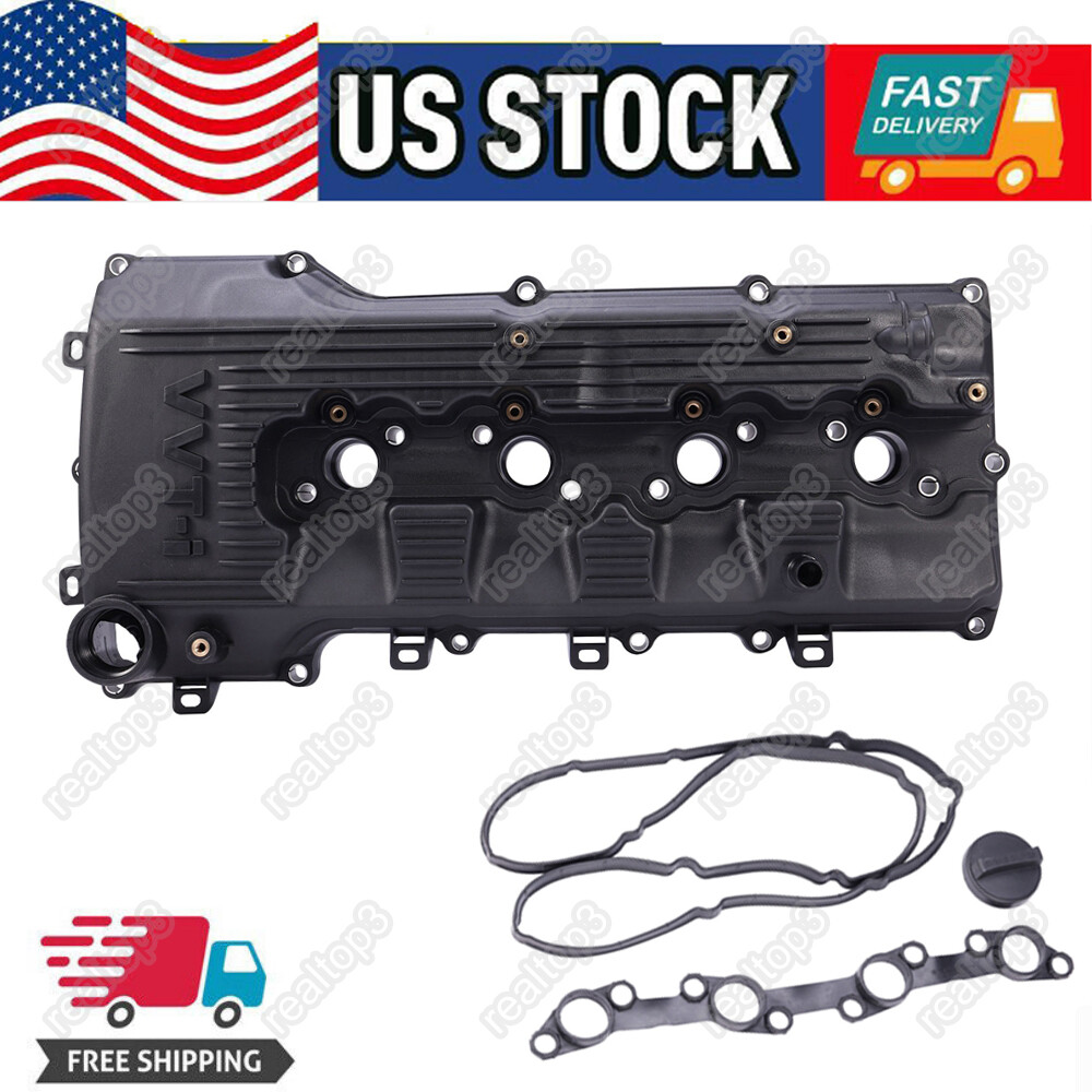 Valve Cover + Gasket + Oil Cap for 2005-2015 Toyota Tacoma 2.7L 11201-75055