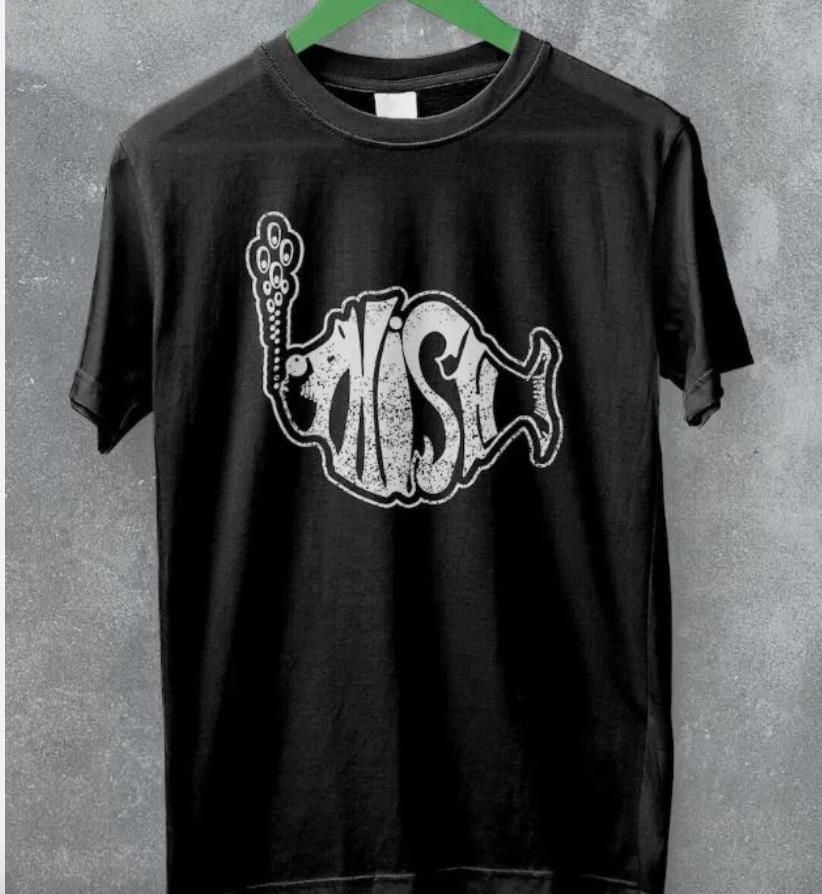 Vintage Phish Rock Black T-Shirt Cotton Tee hot