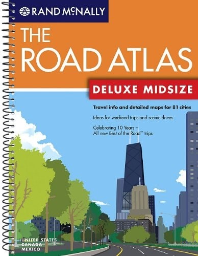 Rand McNally 2011 The Road Atlas Deluxe Midsize by Rand McNally, Acceptable Book