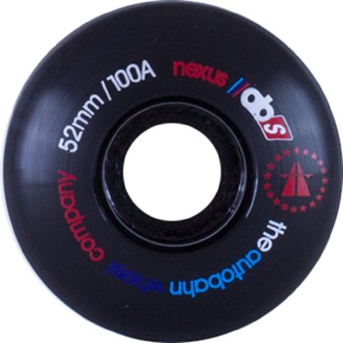 Autobahn Nexus Black 52mm Skateboard Wheels (Set Of 4)