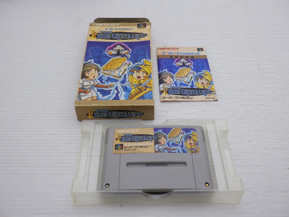 The Blue Crystal Rod Super Famicom/SNES JP GAME. 9000025443883
