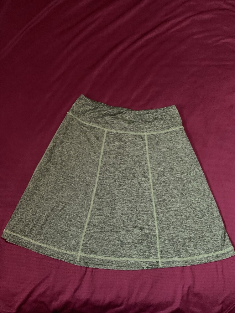 Patagonia Womens Green A-Line Skirt M - Recycled Polyester/Spandex
