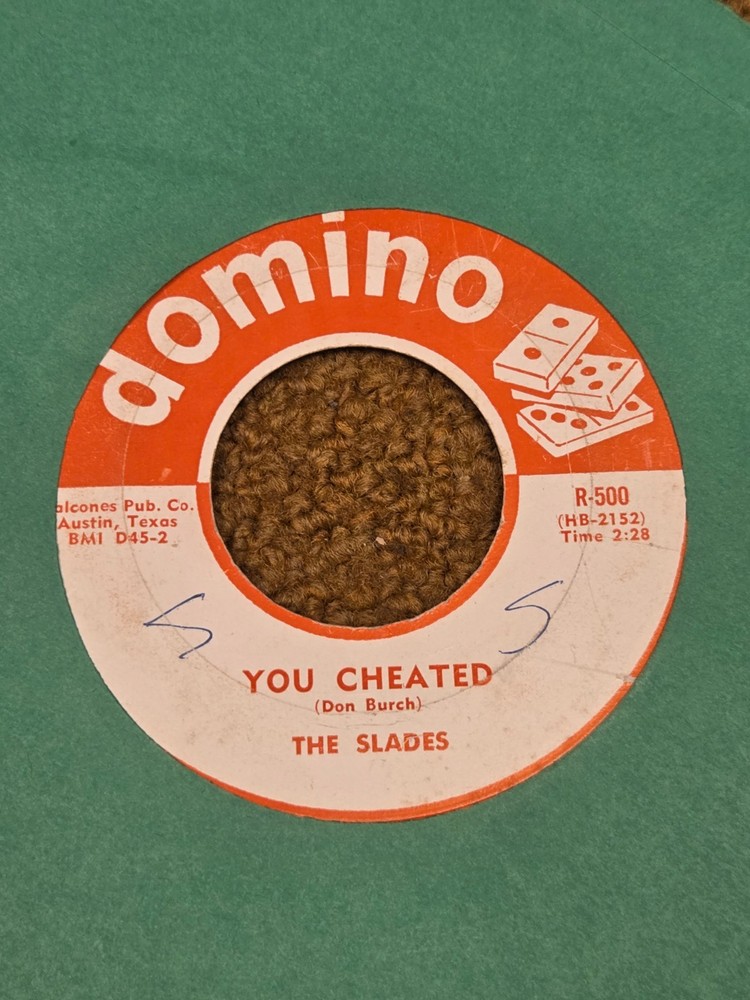 45 RPM Slades DOMINO 500 You Cheated / The Waddle VG+