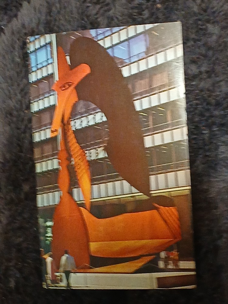 Postcard Chicago's Picasso Civic Center Plaza Chicago Illinois USA
