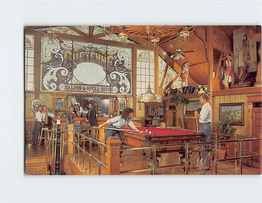 Postcard Cheyenne Saloon and Opera House Church Street Station Orlando FL USA