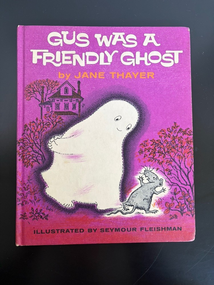 Vintage 1962 Gus Was a Friendly Ghost (Gus the Ghost) By Jane Thayer Hardcover