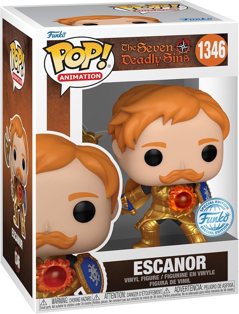Funko Pop! Animation: The Seven Deadly Sins - Escanor (Chalice Collectibles...