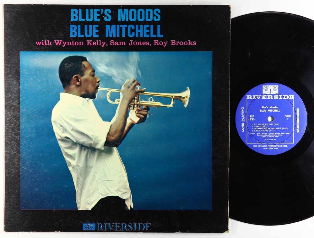 Blue Mitchell - Blue's Moods LP - Riverside - RLP 336 Mono DG