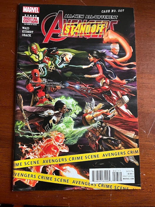 All New All Different Avengers # 7 Vf/Nm Marvel Comics 2016 Alex Ross