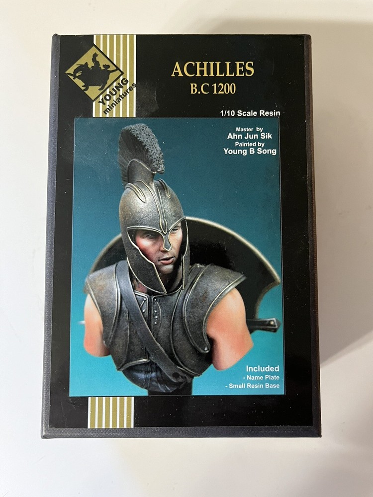 Young Miniatures - Achilles BC 1200 - 1/10th Resin Bust - YH1807-image