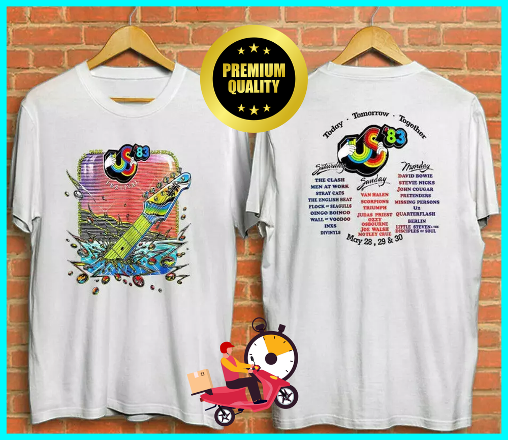 1983 US Festival Vintage T-Shirt Unisex Classic '83 Shirt
