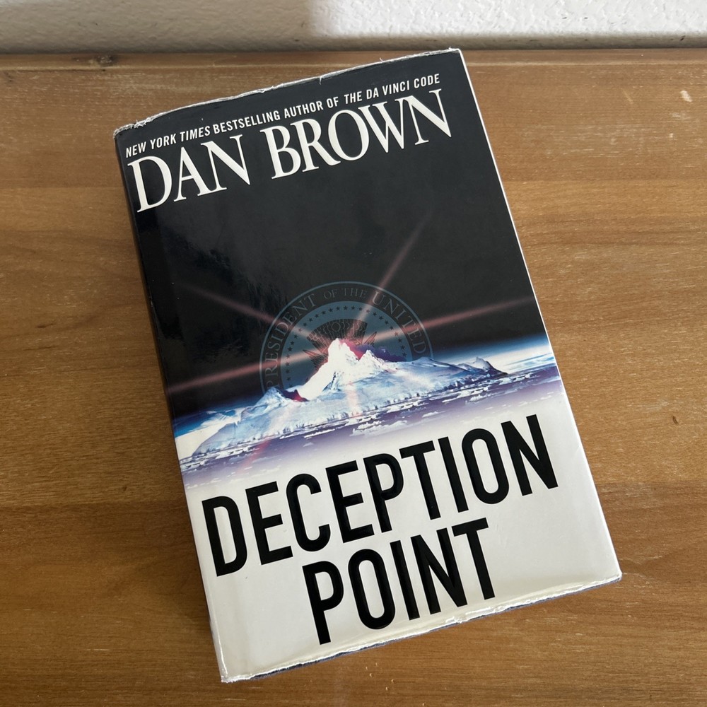 Deception Point by Dan Brown Hardcover Novel