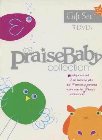 The Praise Baby Collection: Gift Set 3-Disc DVD VIDEO worship music spirit God!