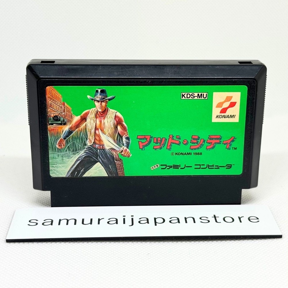 Mad City Nintendo Famicom Japan Cartridge Only Used Tested JP ver　Game