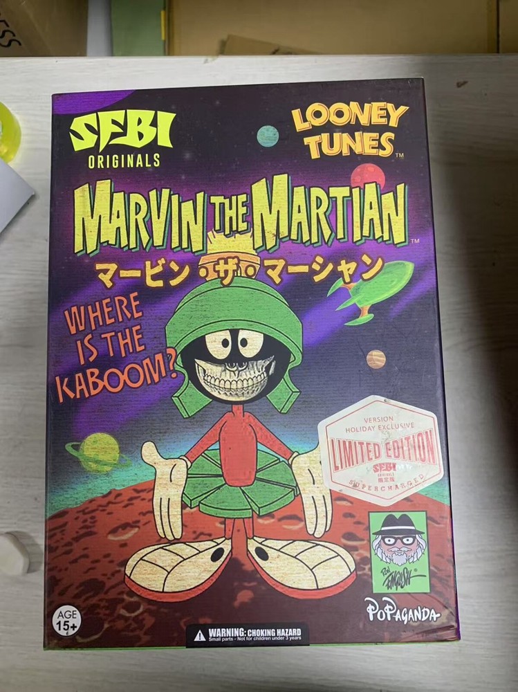 Pop Life SFBI Marvin the Martian limited edition English art toy