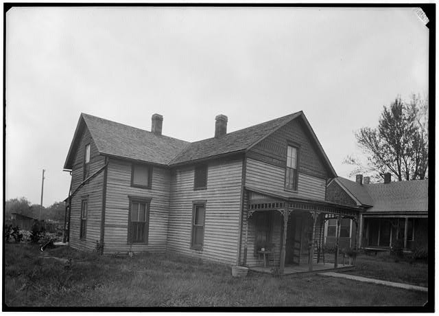 Bennett House,Auxvasse,Callaway County,MO,Missouri,HABS,Building Survey