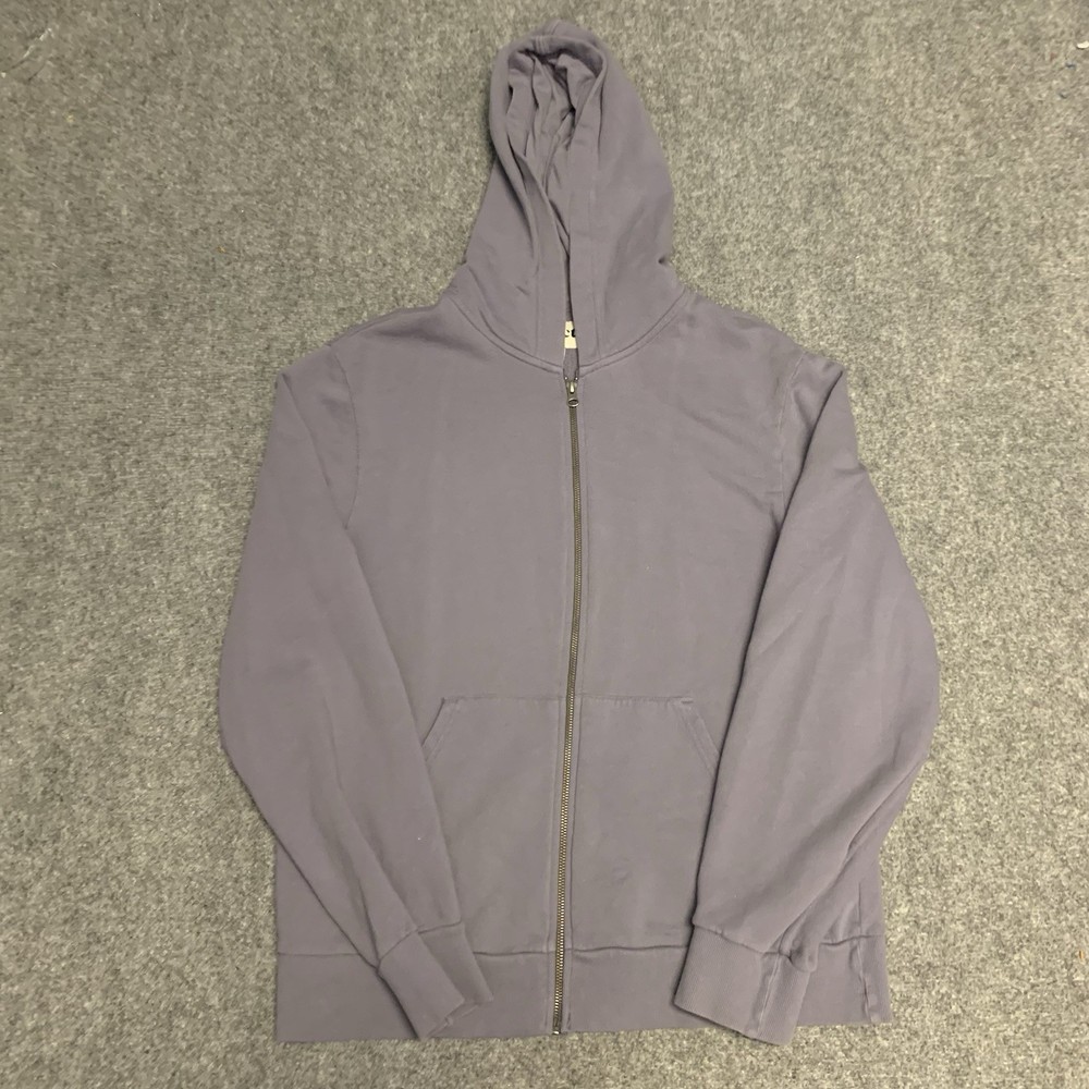 PACT Adult Size Large Organic Cotton Full Zip Hoodie