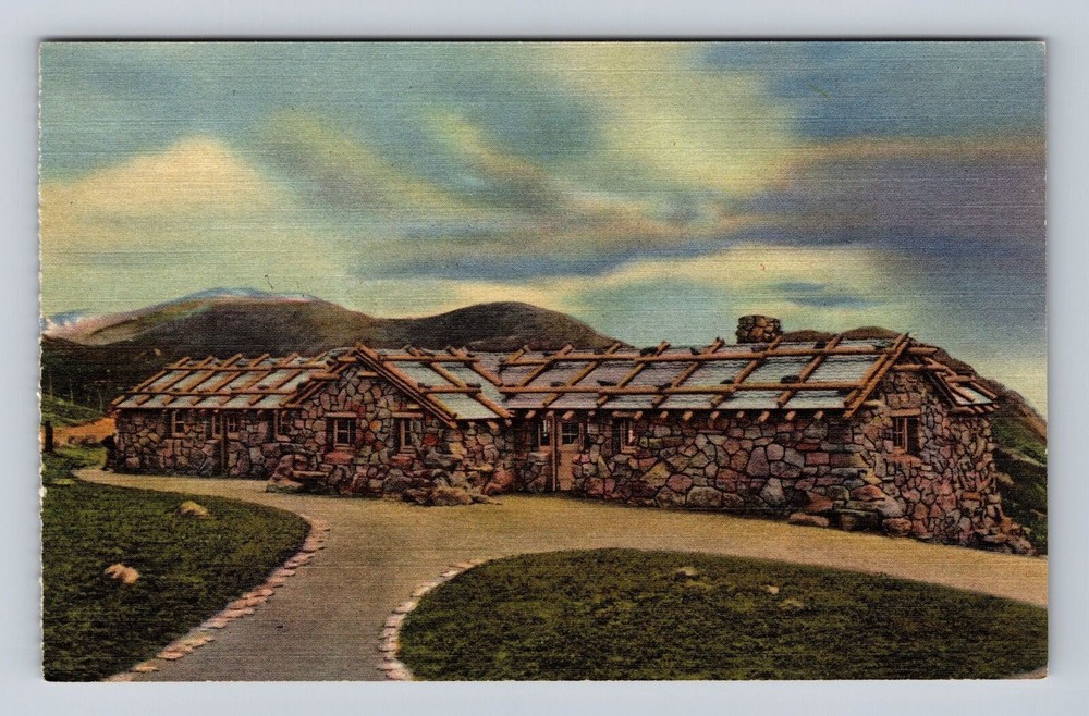 Denver CO-Colorado, Trail Ridge Museum And Post Office, Vintage Postcard