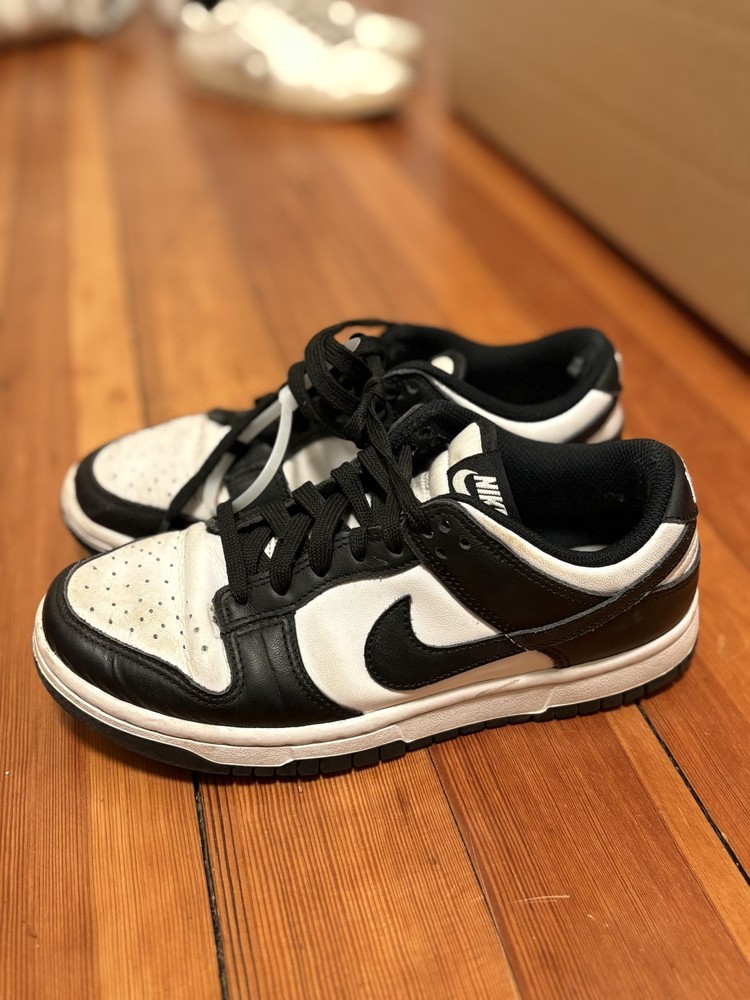 Nike Panda Dunk Low Retro Black White Sneaker Mens 6.5 dd1391-100