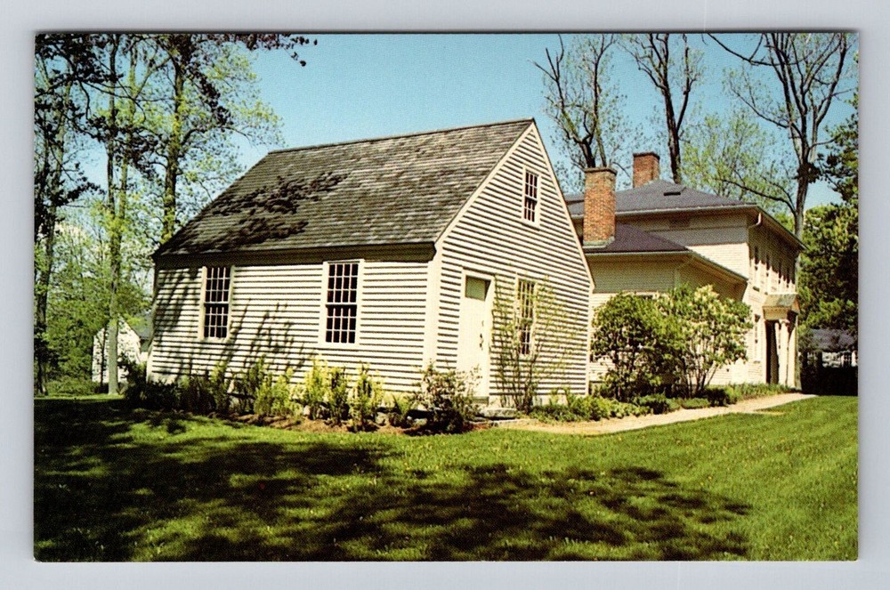 Litchfield CT-Connecticut, Tapping Reeve House And Law School, Vintage Postcard