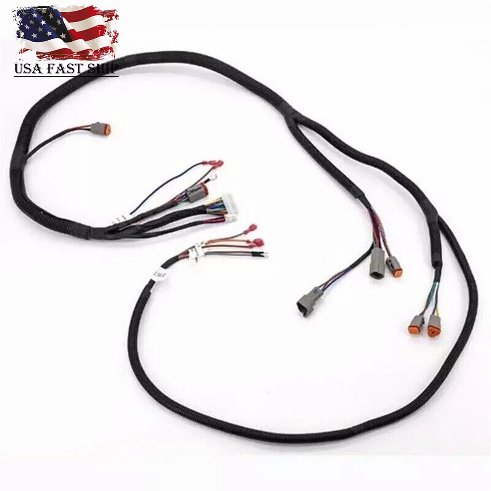 Golf Cart Wire Harness 102196601 For Club Car DS Black 1510A-5251 Controller