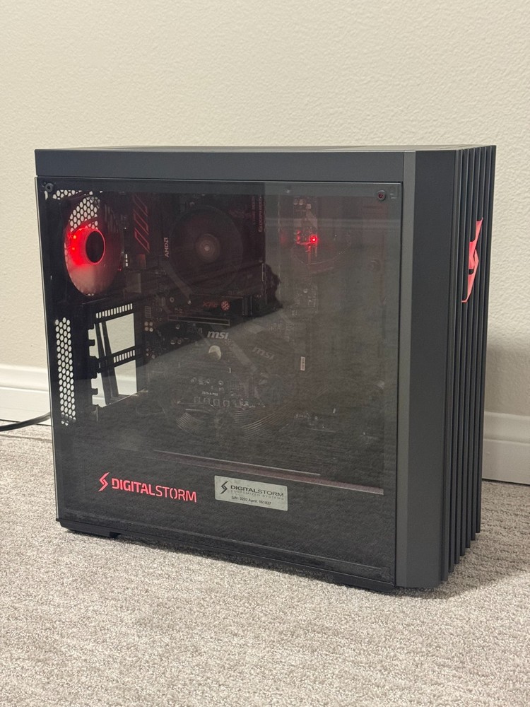 Digital Storm Gaming PC - AMD Ryzen 5 CPU,  16 GB RAM, 500 GB SSD HD, 1000W PSU