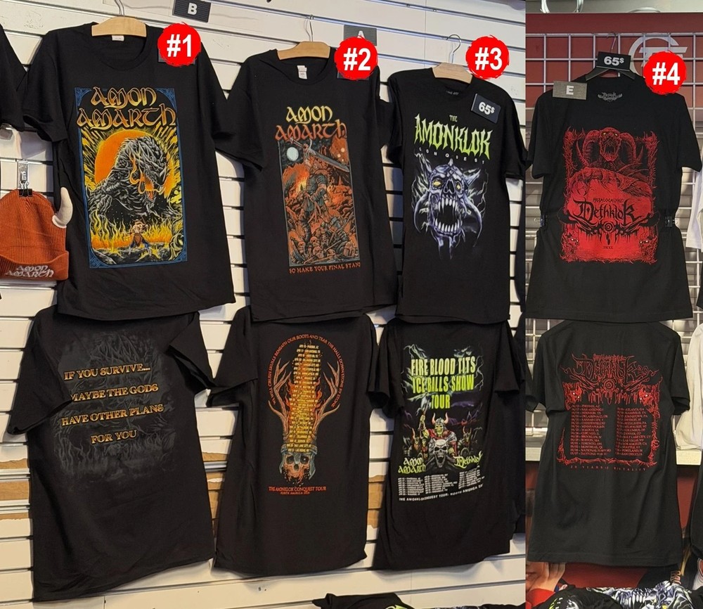 Amonklok 2026 North America Tour Merch reprint T-Shirt, FAST SHIP