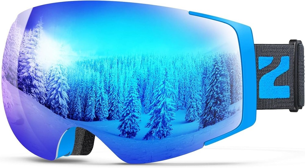 Panoramic View Anti-Fog Snowboard Goggles - Ruggedized Safety & Comfort for All