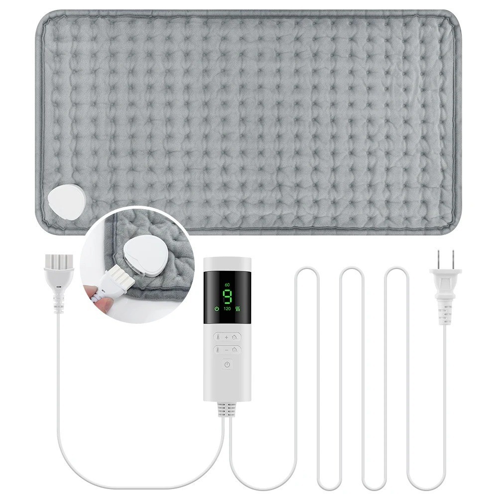 Electric Heating Pad For Back Pain & Cramps Relief 12