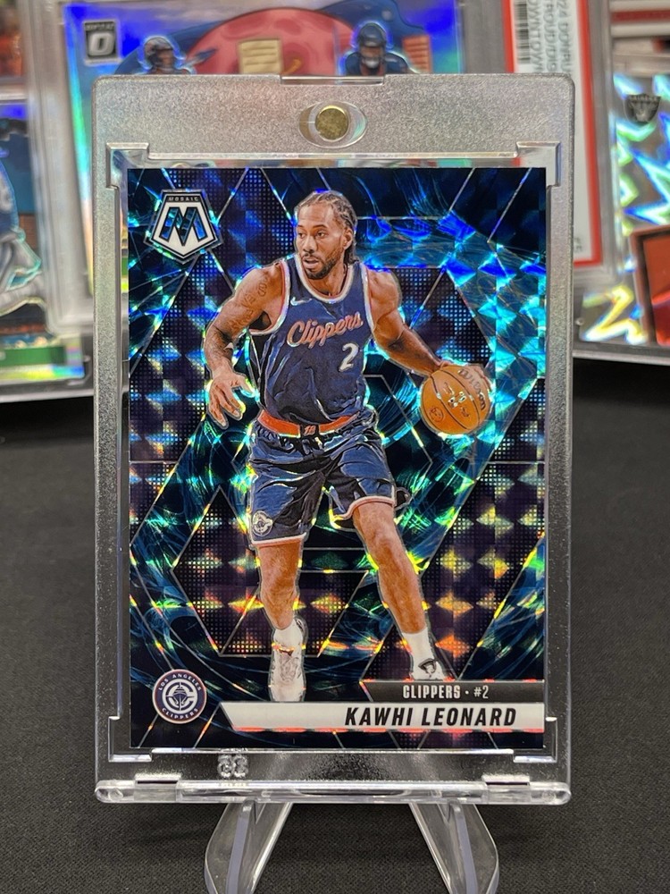 2024-25 Panini Mosaic - Kawhi Leonard #7 Genesis Mosaic Prizm