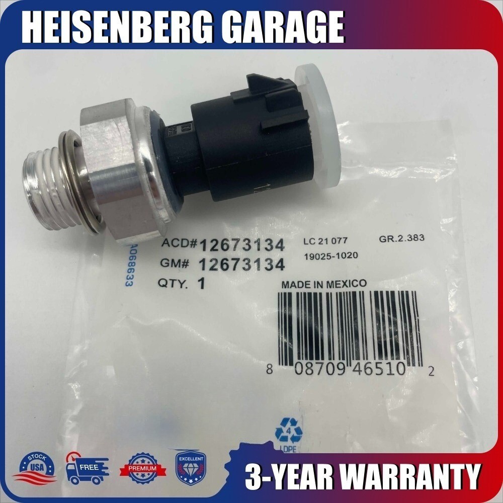 Oil Pressure Sensor For Chevrolet Silverado & Cadillac CTS & GMC Savana 1500 US