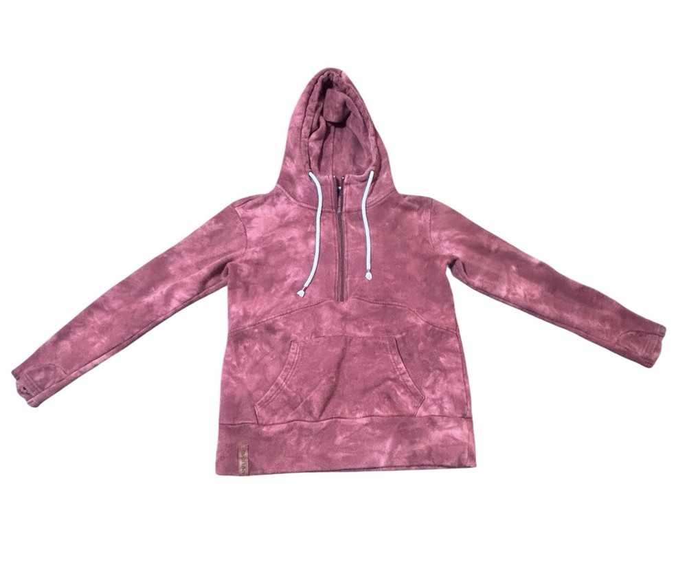 Ampersand Avenue Women's Burgundy Hoodie Size M Long Sleeve