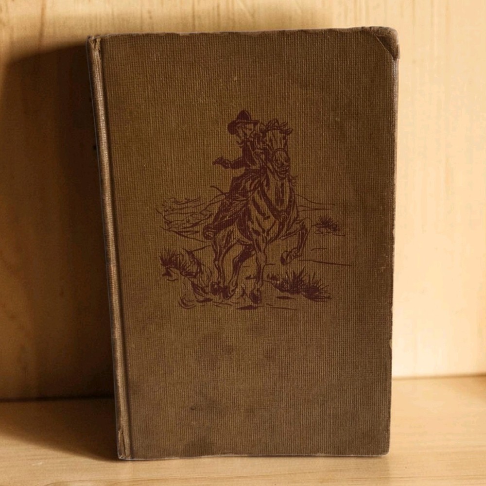 1913 The Coming of Cassidy Vintage Hardcover Western Cowboy Novel A.C. McClurg