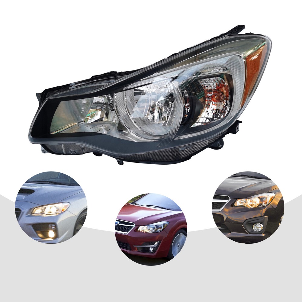 2015 2016 Left Driver Side Headlight Halogen Headlamp Fit Subaru Impreza 2.0L LH