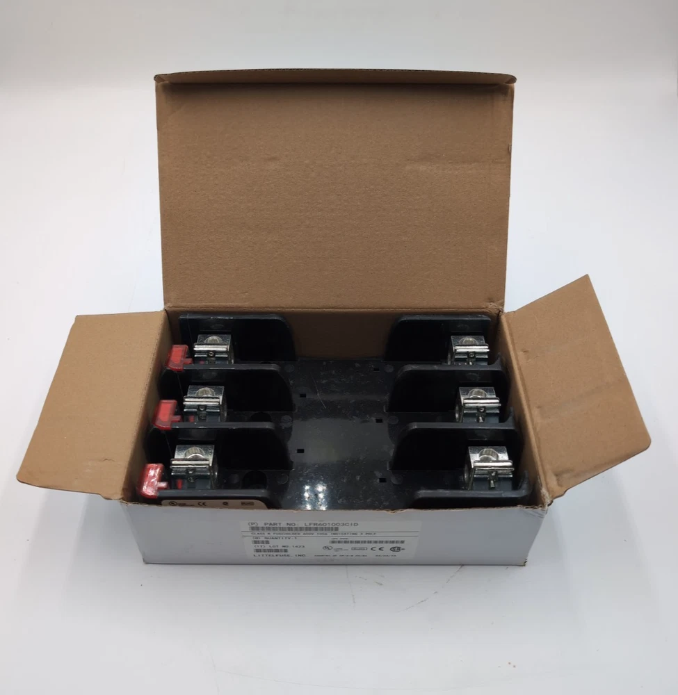 Littelfuse LFR601003CID Fuse Block for Class R FusesvLED Indication 100A 3P 600V