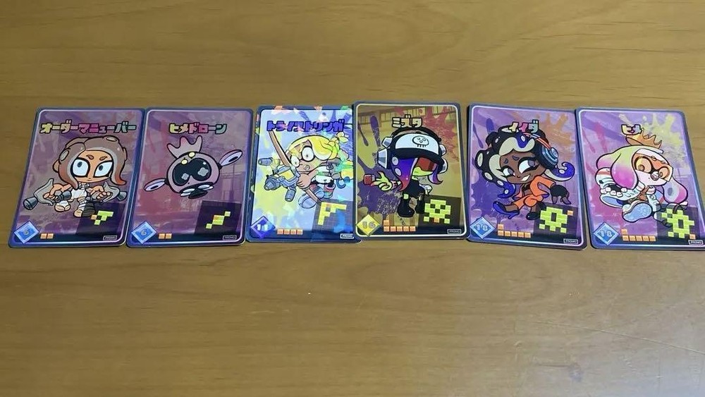 Splatoon Anime Character Animation Trading Card